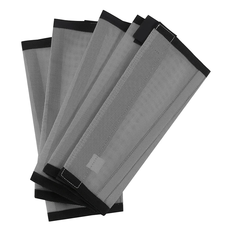 

4PCS Horse Leggins,Loose Fitting Fly Boots,Horse Boots Leg Wraps Protection Gear Equine Mesh Fly Boots