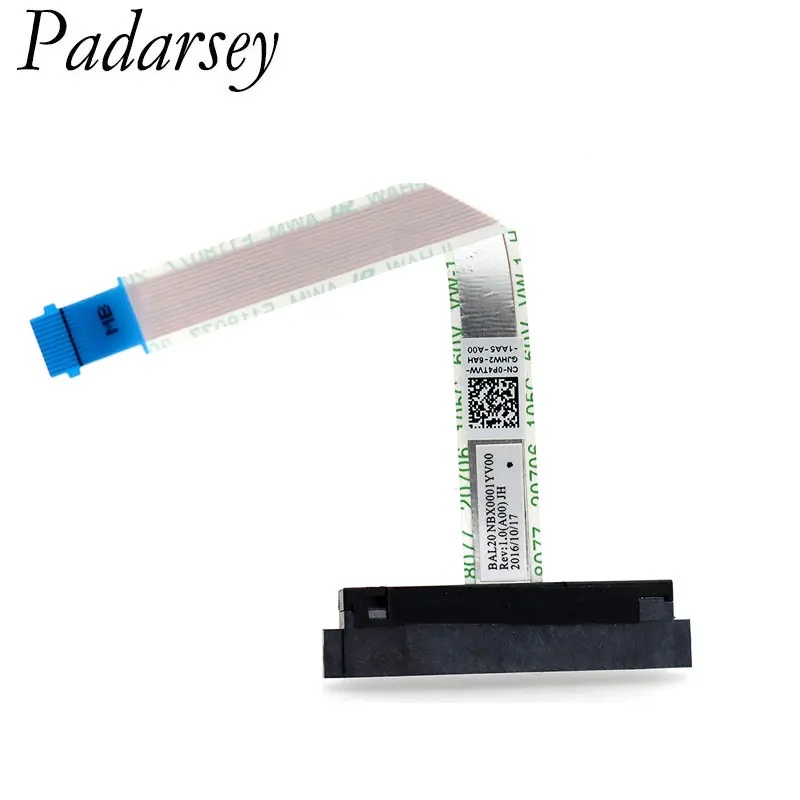 Разъем для жесткого диска Padarsey совместимый с Dell Inspiron 15 5565 5567 BAL20 SATA кабель SSD P4TVW