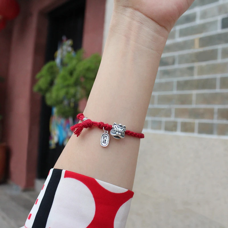 Браслет-амулет Lucky Red String