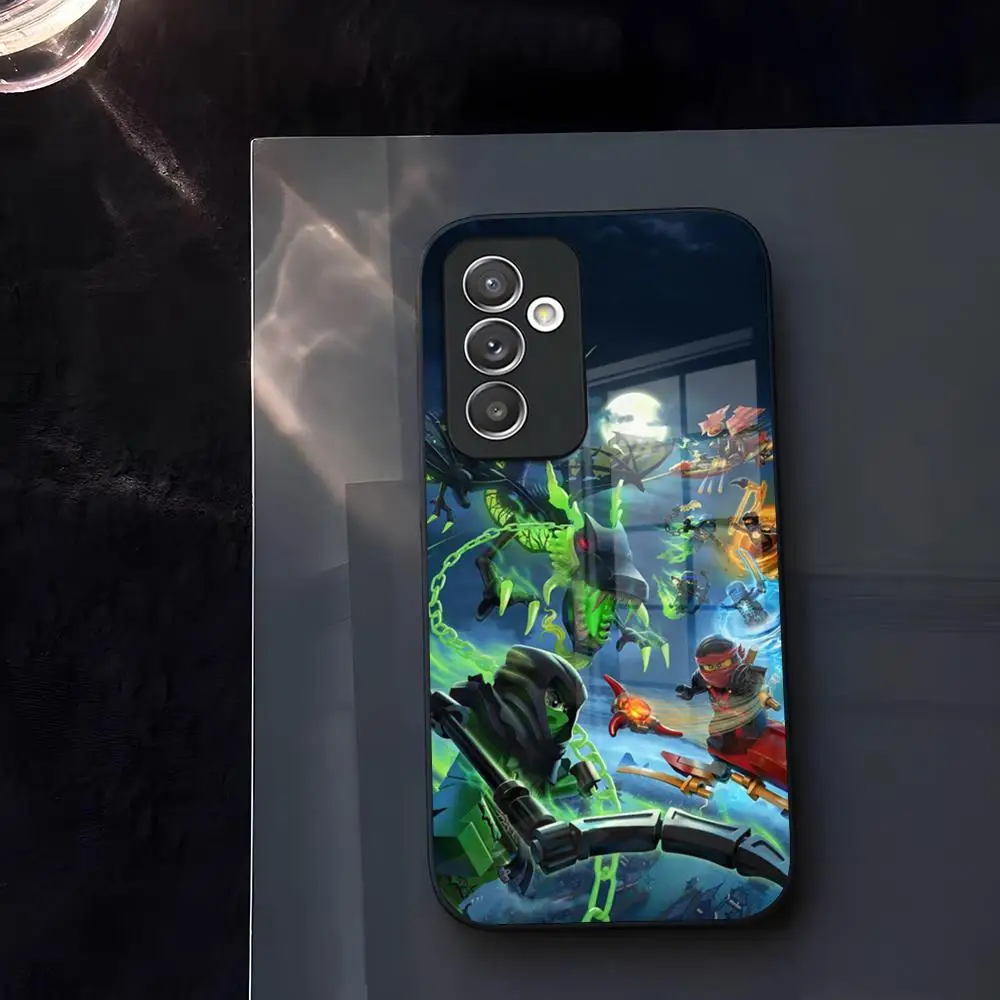 Стеклянный чехол для Samsung Galaxy S23 S24 S21 S22 S20 Ultra Fe Plus A34 A54 A24 A52 A53 M54