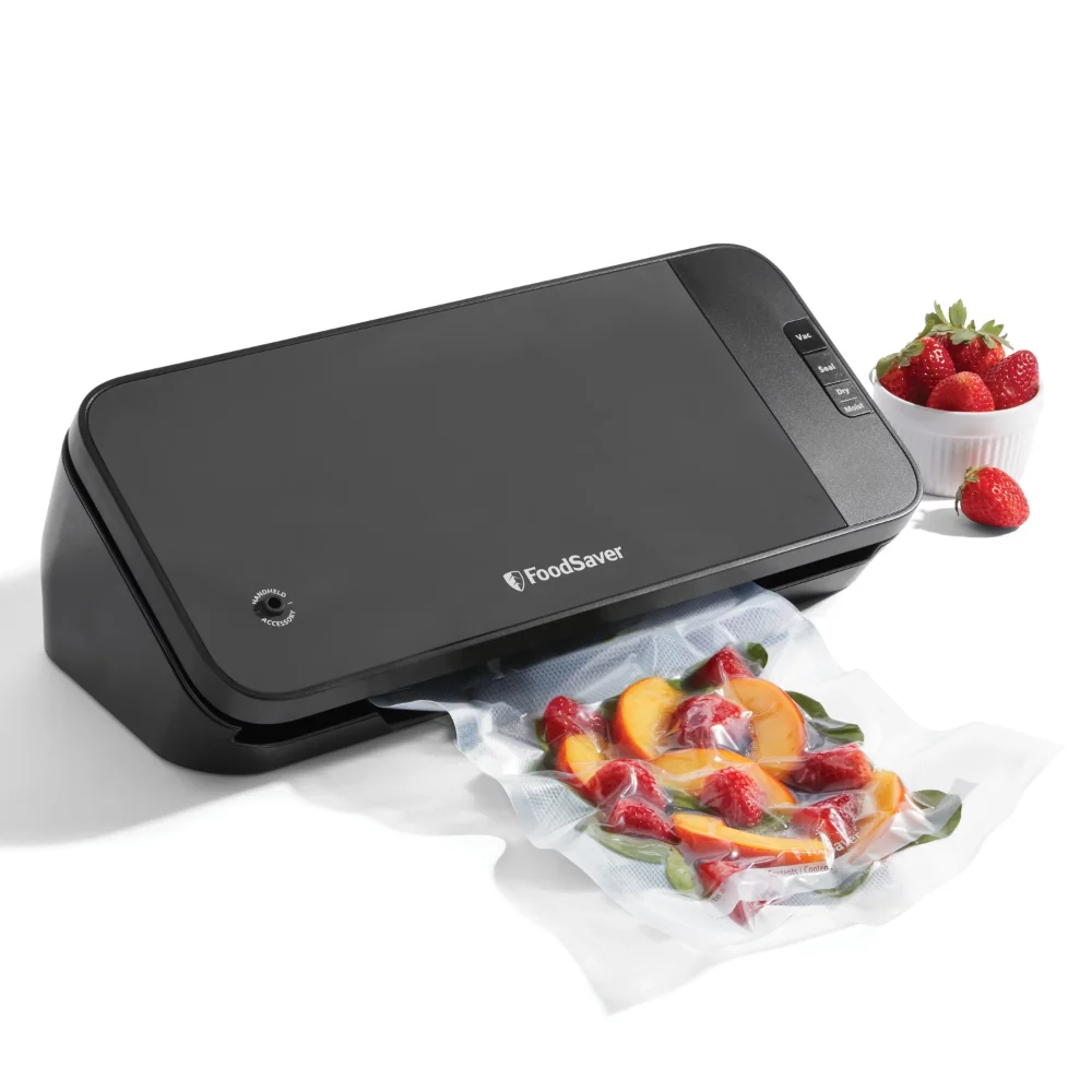 

VS2110 Vacuum Sealing System, Food Vacuum Sealer. Black/Dark Gray