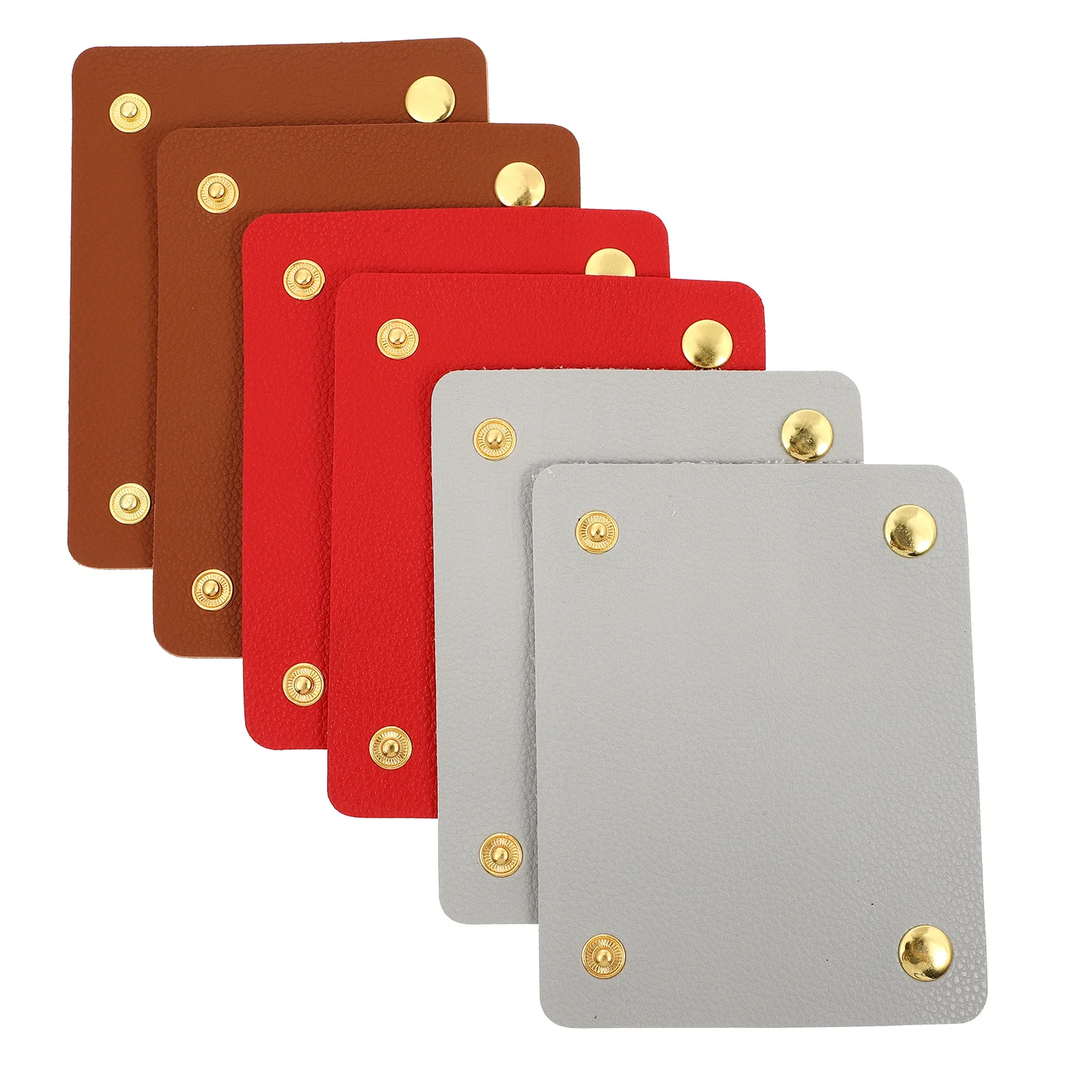 

6 шт., декоративные защитные накладки на ручки сумок