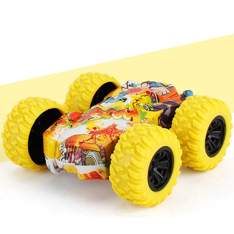 

Toy Pull Back Car Rotating Stunt Car Toys Push and Go Vehicle Monster Toy