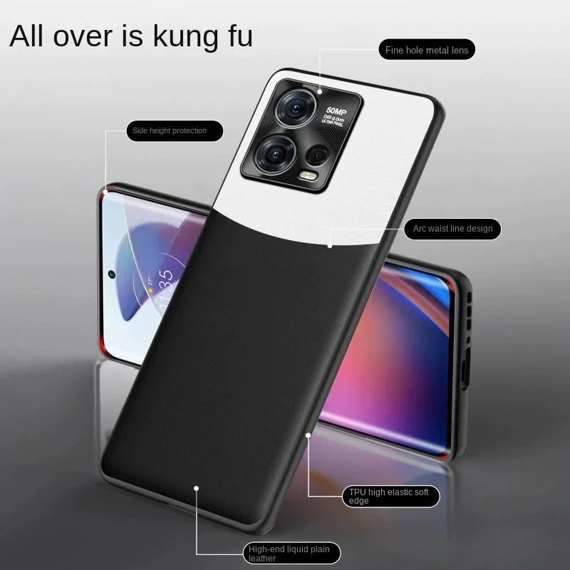 Ультратонкий чехол для Motorola Moto Edge 30 новый мягкий защитный из искусственной кожи