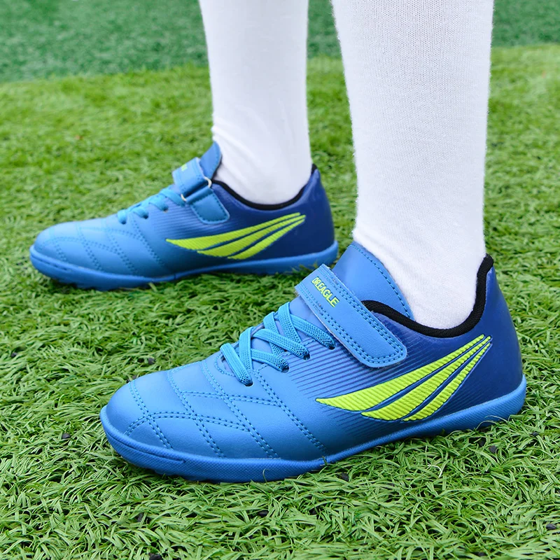 Children Soccer Shoes Boys Girls Non-slip Students Splint Training Football Shoe kids Artificial Turf TF/Ag Trainers Sneakers