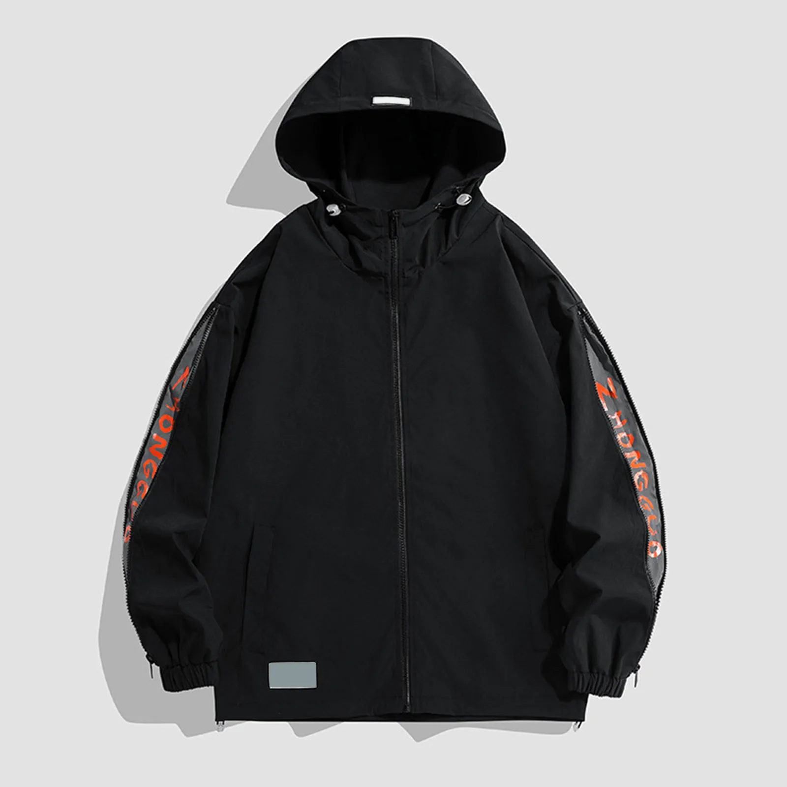 Мужская походная куртка с капюшоном и несколькими карманами на молнии