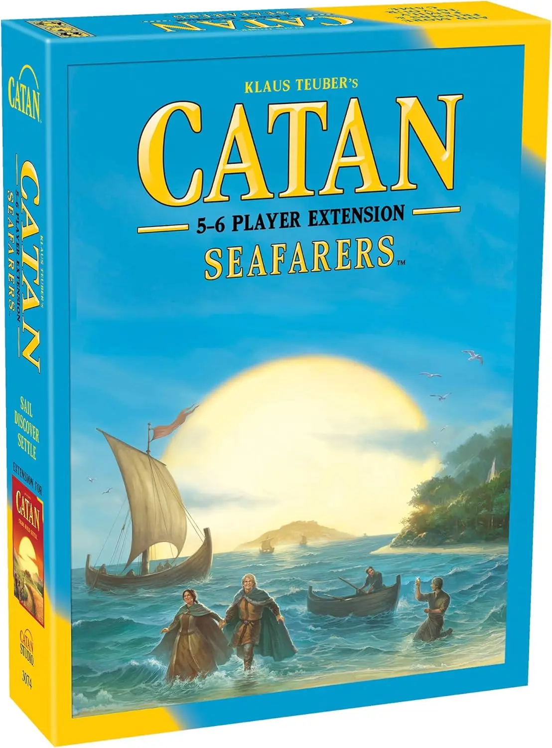 Компонент Настольной Игры CATAN Seafarers Extension — Настольное Игровое Пособие Для 2