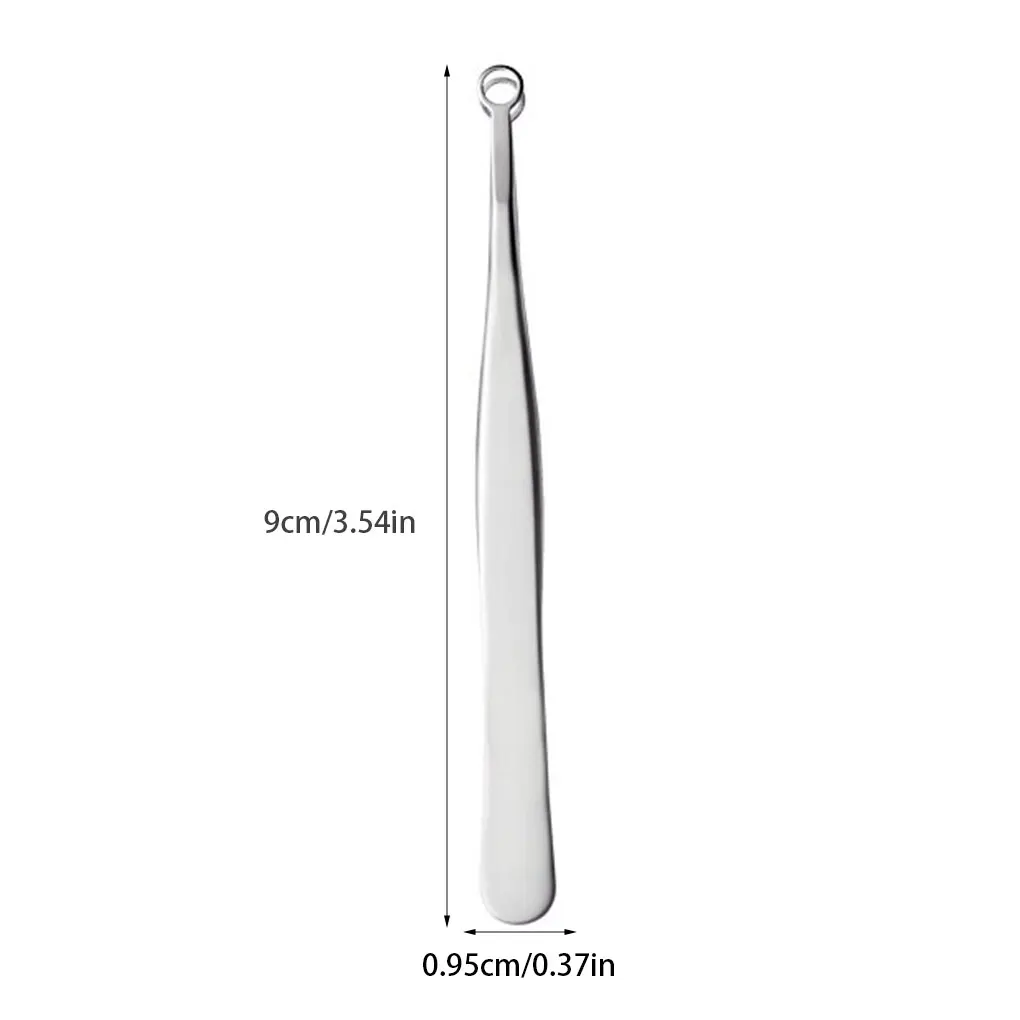 Прочный ручной триммер для волос в носу с круглой головкой легко чистится