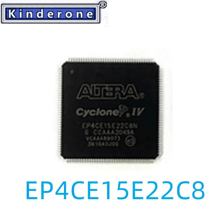 

1 шт., EP4CE15E22C8 EQFP-144 FPGA 100%, новая электронная сигарета (происхождение)