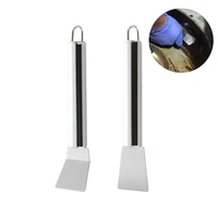 multifunctional stainless steel kitchen cleaning spatula scraper ice defrosting remover oil stain cleaning decontamination tool