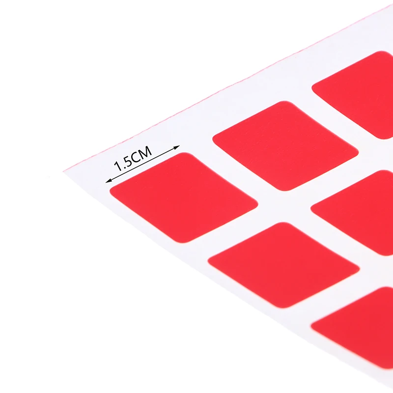 Рисунок 6 - Наклейки-кубики 3x3x3