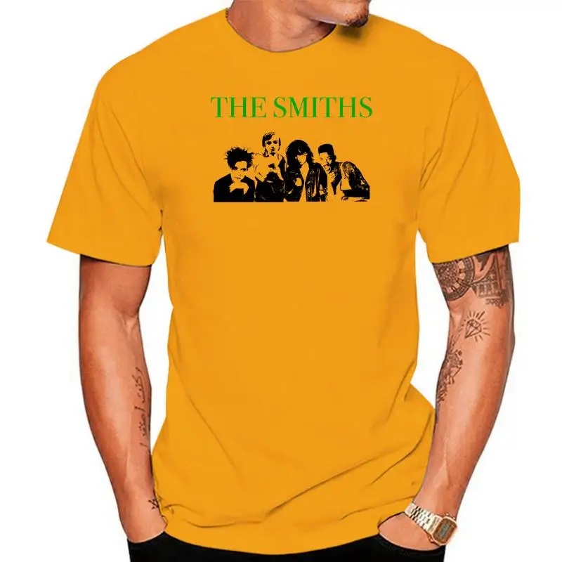 

The Smiths T-Shirt (Patti Robert Mark E Will Smith) Short Sleeve Discount 100 % Cotton T Shirts Top Tee