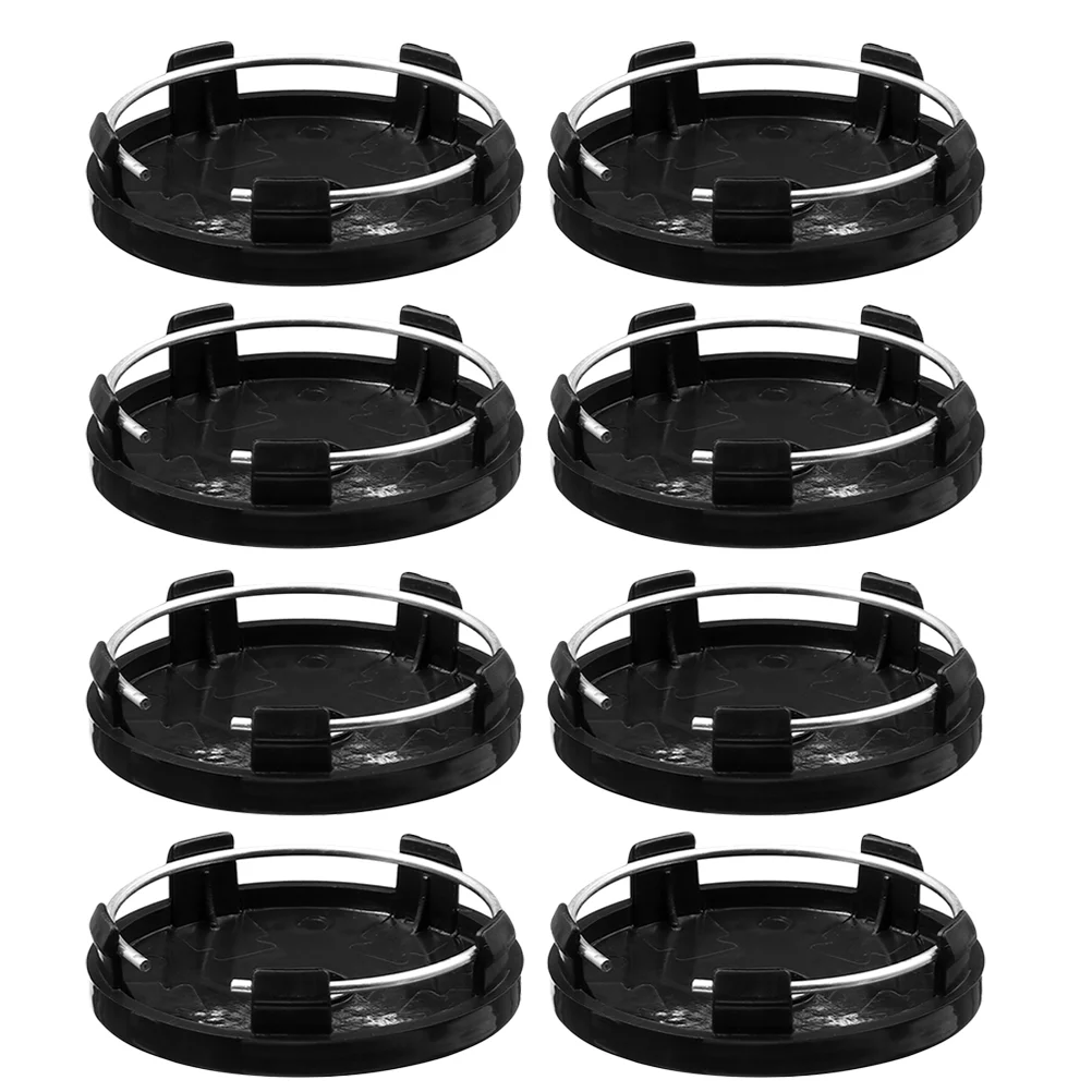 

8 Pcs Wheel Center Hub Caps Hubcap Car Auto Accessories Rim Cover Floating Rolling Cart Bling Emblem