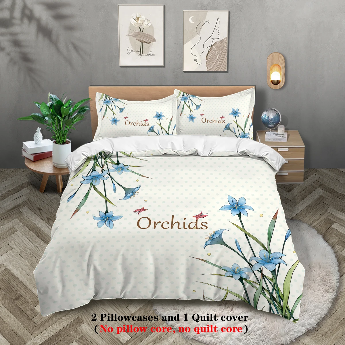 Комплект Постельного Белья Из 3 Предметов С Принтом Манго И Фруктов — 1