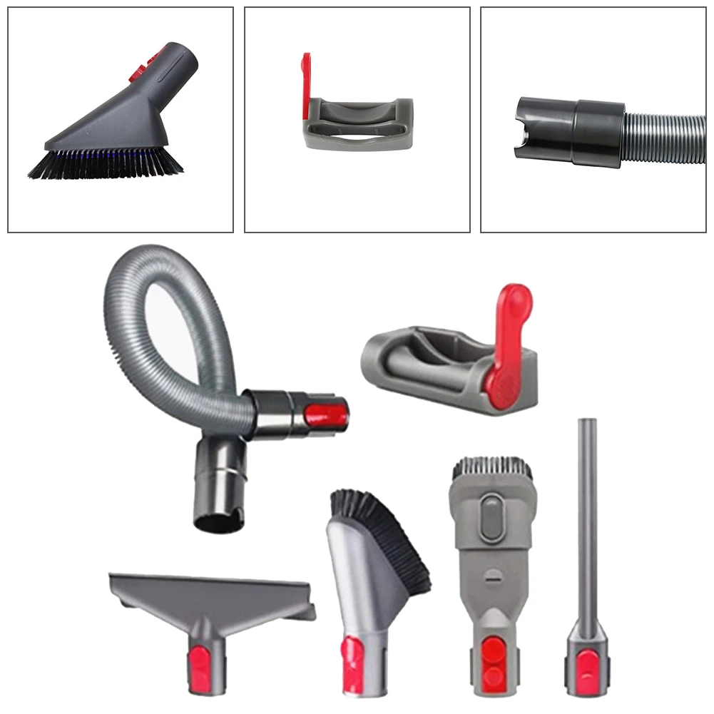 

For Dyson Vacuum Cleaner Accessories V7V8V10V11 Suction Head Brush Flat Hair Kit Mattress Keyboard Suction Gap Brush Flat Kit
