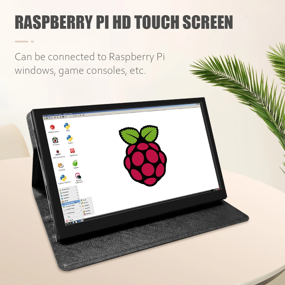 

Raspberry Pi Touchscreen Monitor 7 Inch HDMI Screen Display 1024x600 Compatible with AIDA Ras Pi 4 3B+ 3B 2B BB Black Banana Pi