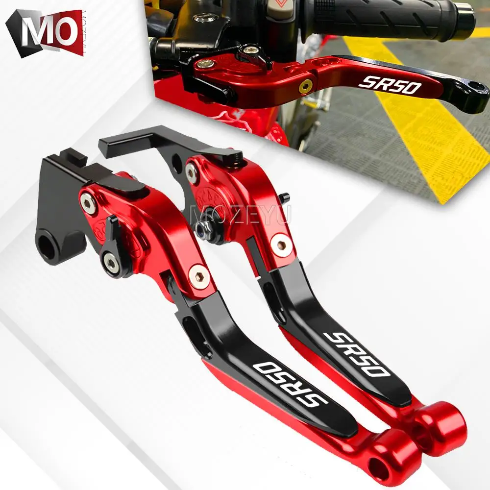 

Мотоцикл для aprilia SR50 SR 50 MY 2014 2015 2016 2017 2018 2019 CNC выдвижной Регулируемый рычаг тормоза сцепления ручки