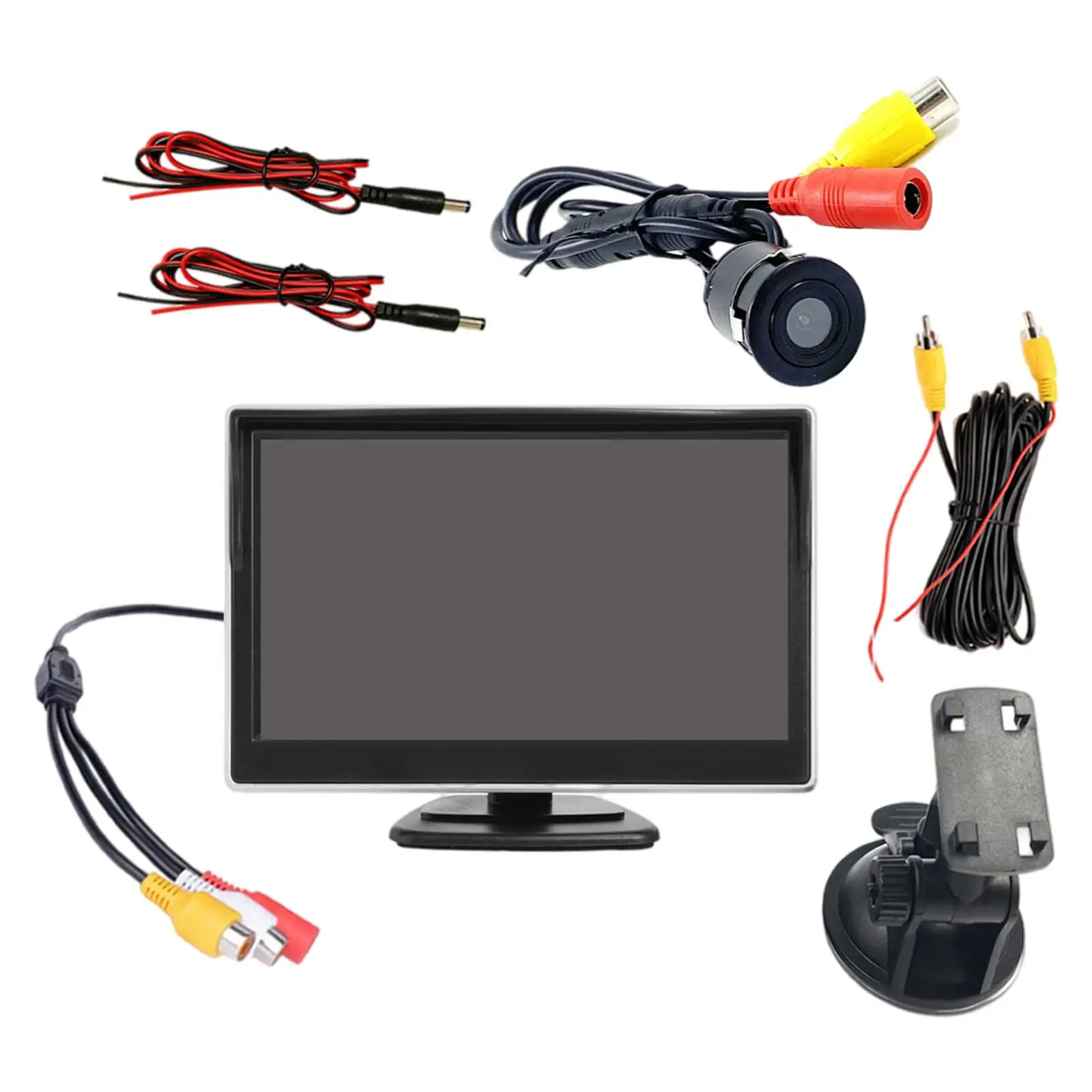 

Car LCD Monitor Screen Truck Fits for Parking Backup Rear View Camera