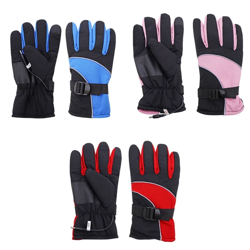 

2022 New Waterproof Rechargeable Heating Thermal Gloves Winter Skiing Warm Gloves for Man Thicken Lining Warm Glove