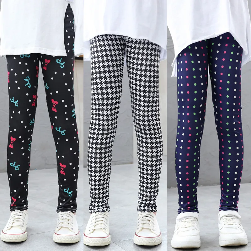 

Girls Leggings for Outdoor Travel Clothes Girls Elasticity Pants Student Fashion Wear Stylish Printing Leggings Girls Pants