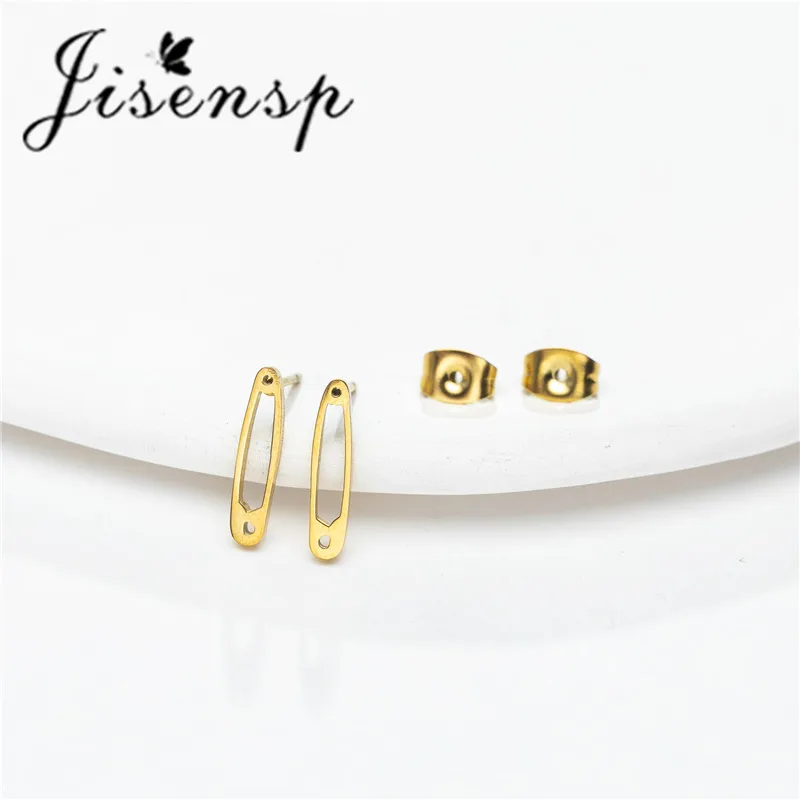 

Jisensp разноцветные Круглые маленькие серьги-клипсы с кристаллами, модные геометрические серьги в форме женщин, ювелирные изделия из нержаве...