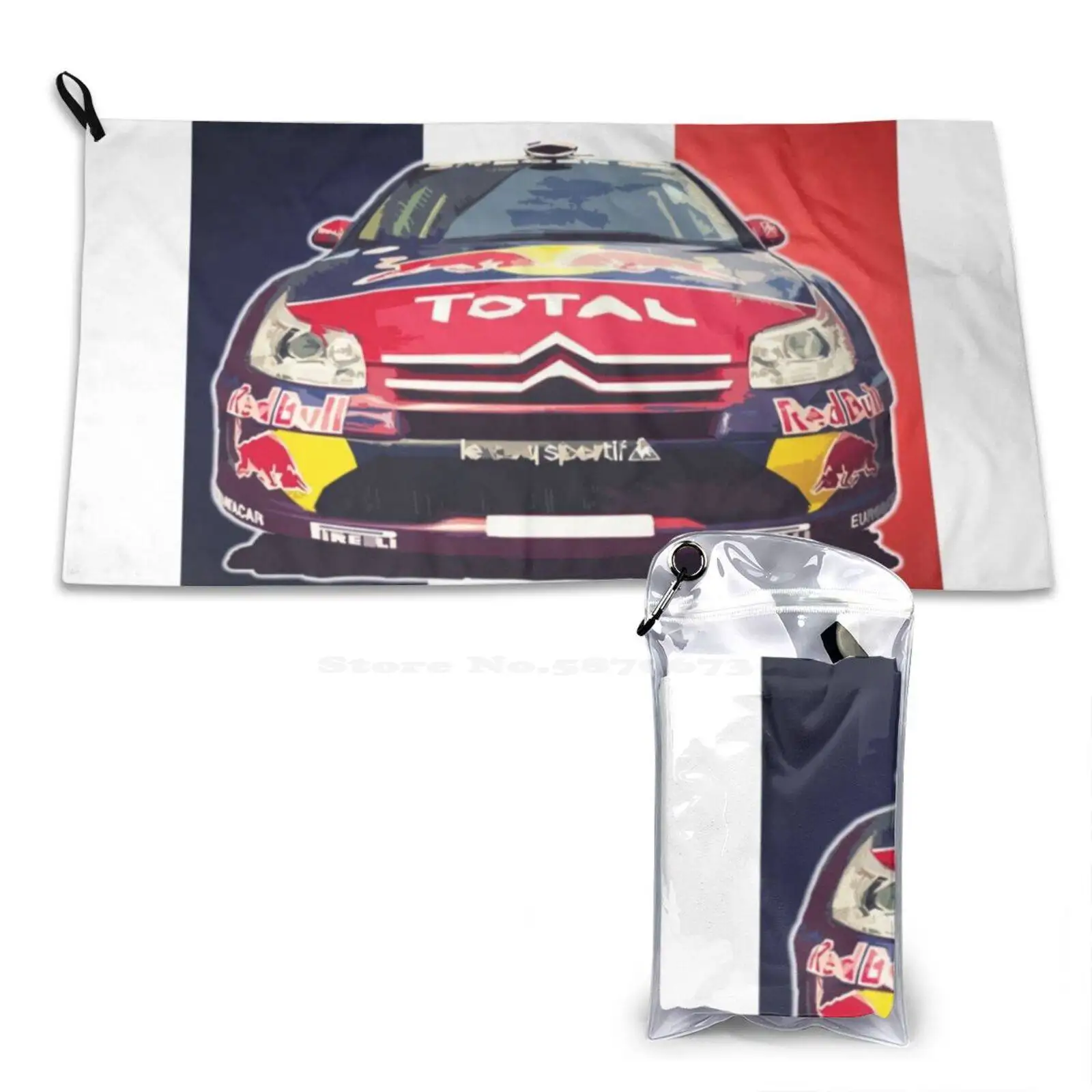 C4 Полотенце с 3D-принтом Мягкое полотенце Rally Cars Wrc Race Driving Driver Sport Competition Dirt Colin Mcrae