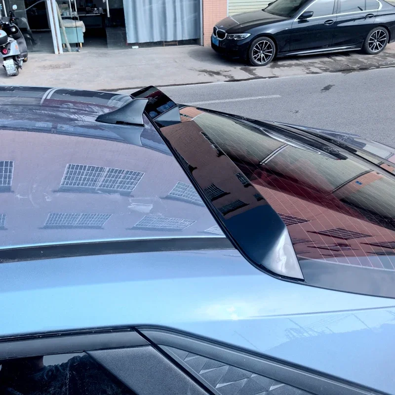 Фото Для Hyundai Elantra Avante CN7 Спойлер 2020+ такновый задний поzyby wargi задний skrzydła ABS пластиковый черный комплект do tunin №5