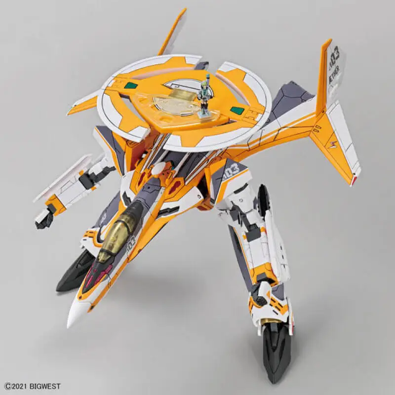 Фото Конструктор Bandai Macross Delta HG 1/100 VF-31E Siegfried Chuck Mustang: Стандартный и Делюкс наборы, аниме-фигурки, сборная модель, игрушка №4