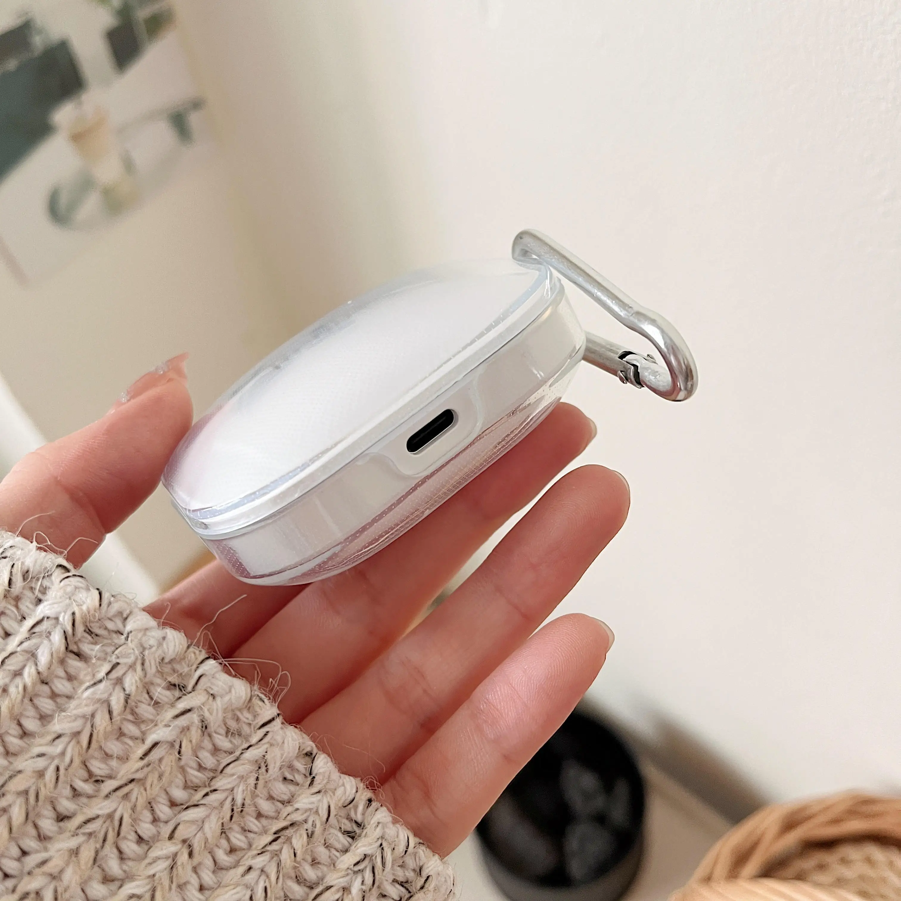 1 Шт. Защитный Чехол Для Redmi Buds 5 С Ремешком Милыми Узорами — Аксессуаров Наушников