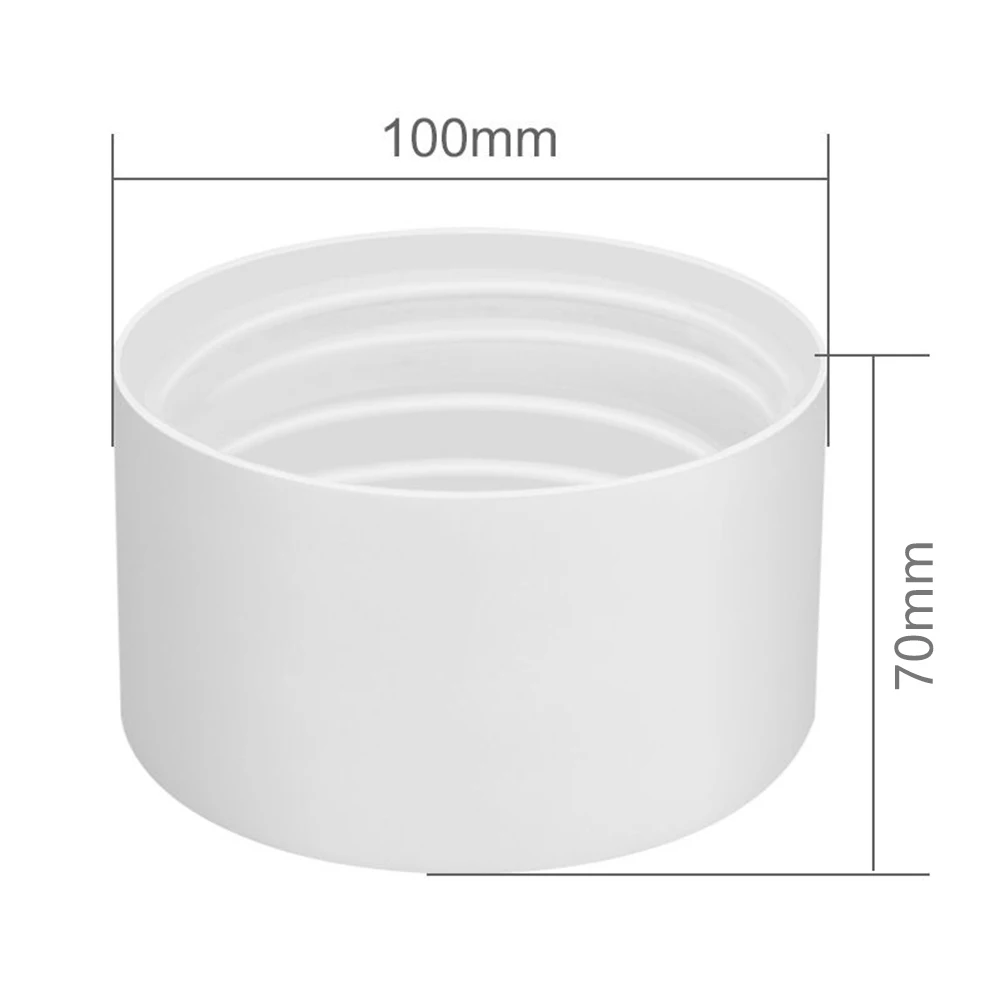 

Replacement Pipe Connector Air Conditioner 100*100*105mm ABS Coupler Exhaust Heating And Cooling Hose Parts White