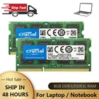 Оперативная память CRUCIAL DDR3 DDR3L, 8 ГБ, 1600 МГц, 1333 МГц, 1066 МГц, память для ноутбука, память SODIMM, оперативная память DDR3 1,5 в, 1,35 в, память без поддержки ECC для ноутбука