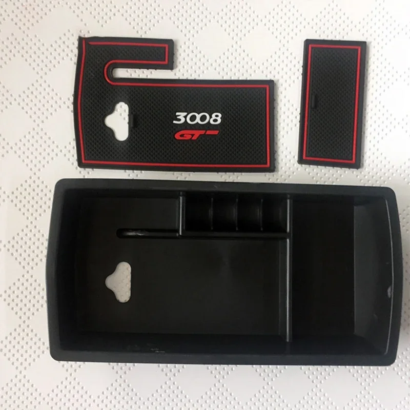 Для Peugeot 3008 GT Hybrid 2016 2017 2018 2019 2020 2021 2022 2023 Автомобильная центральная консоль