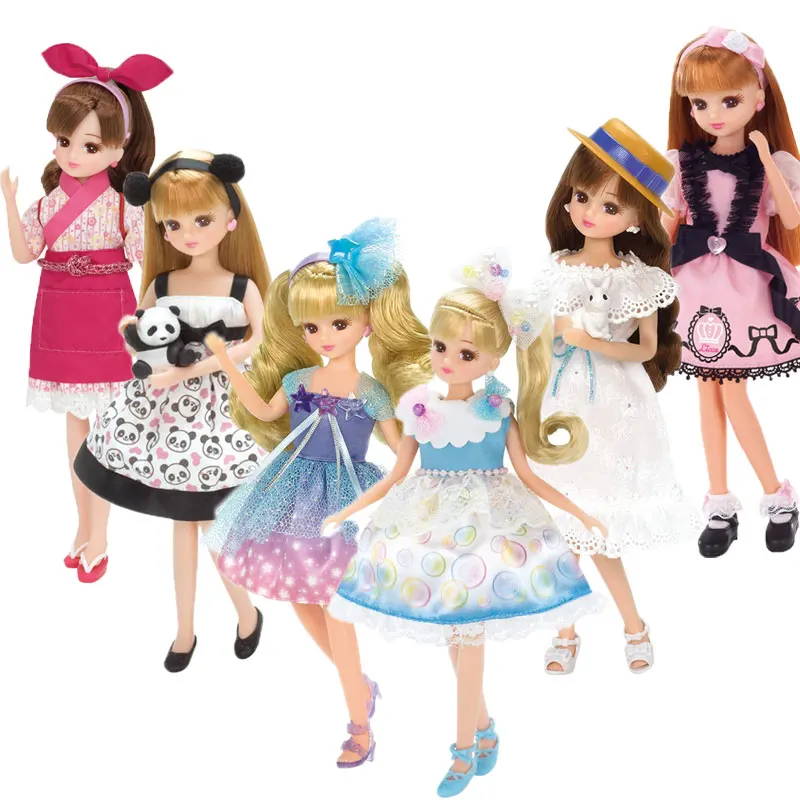 

Licca Lica Doll Simulation Doll Princess Lijia Girls Toy Blyth Little Doll Gift Baby Doll Toy