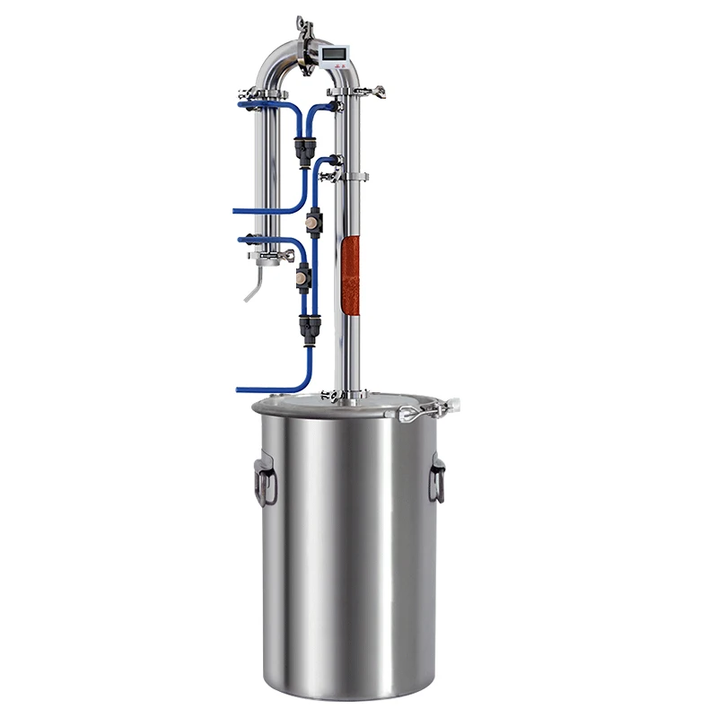 35L/60L distillatore tubolare macchina per la produzione di alcol Moonshine per Vodka Brew at Home attrezzatura per la distillazione del Whisky Brandy Maker