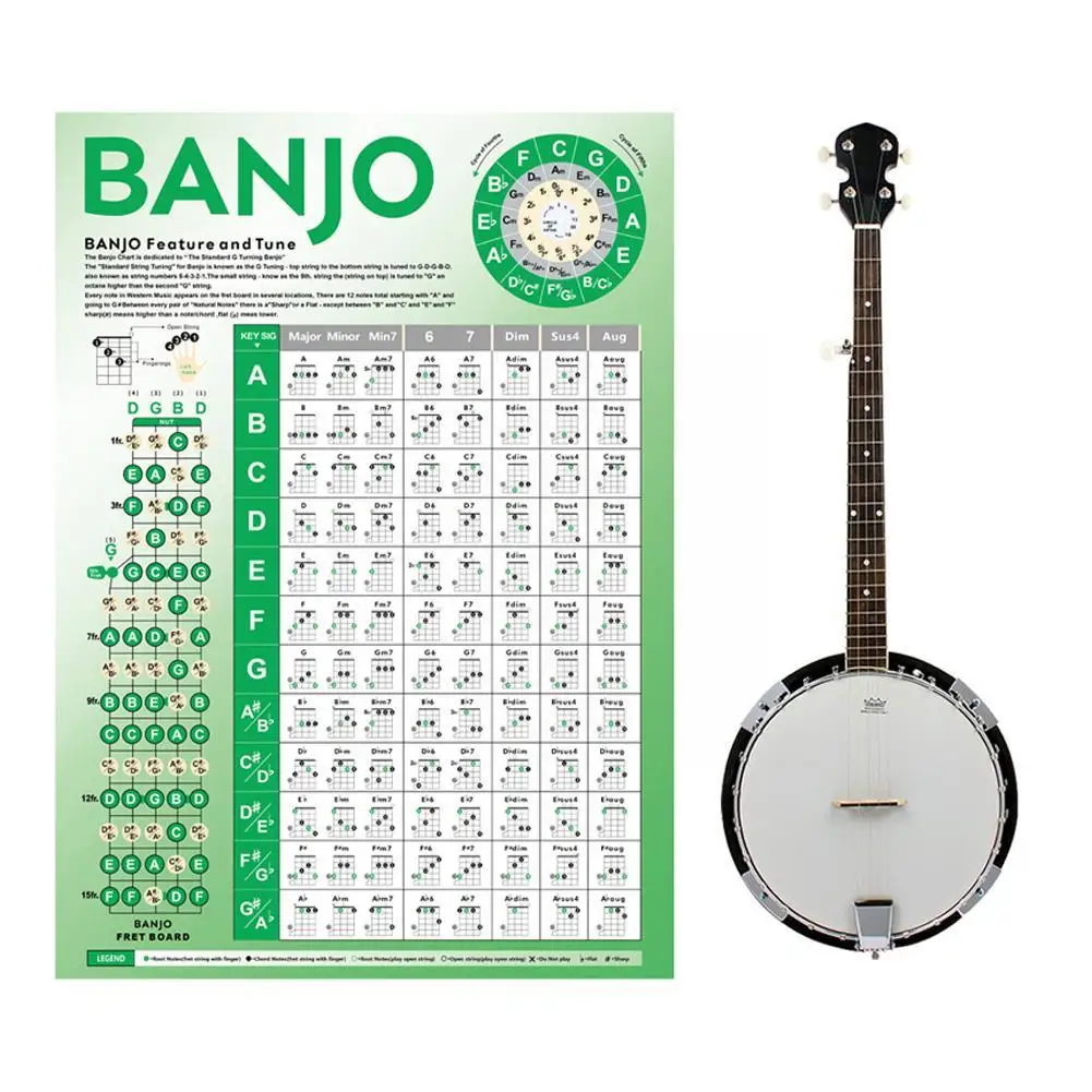 Рисунок 2 - Таблица аккордов Banjo