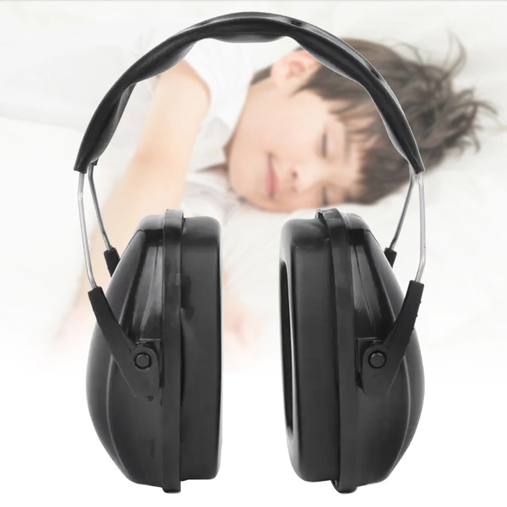 

Adjustable Defenders Kids Baby Noise Reduction Soundproof Sleeping Work Ear Muffs CHILDS Soft Sponge Hearing Protection Students