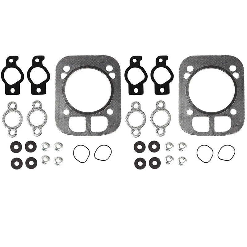 

2X Комплект прокладок головки для Kohler CH25 CH730 CH740 CV25 25HP 24 841 04-S Запчасти для газонокосилки