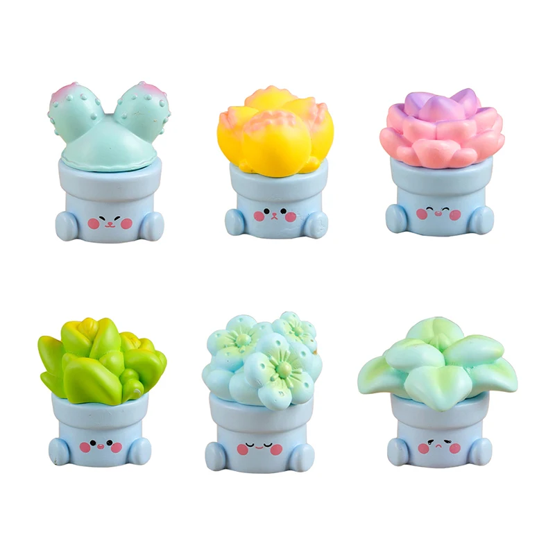 2 шт. имитация маленького горшечного растения кактуса настольные декоративные