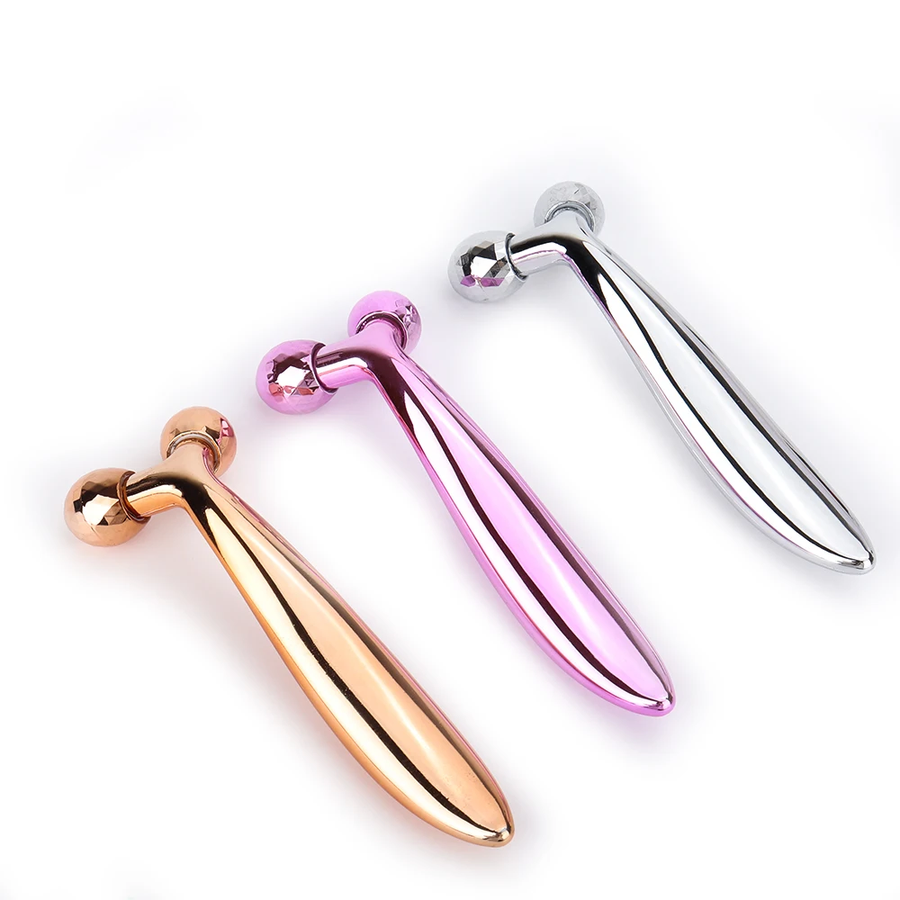 

Роликовый массажер для лица, вращение на 360 градусов