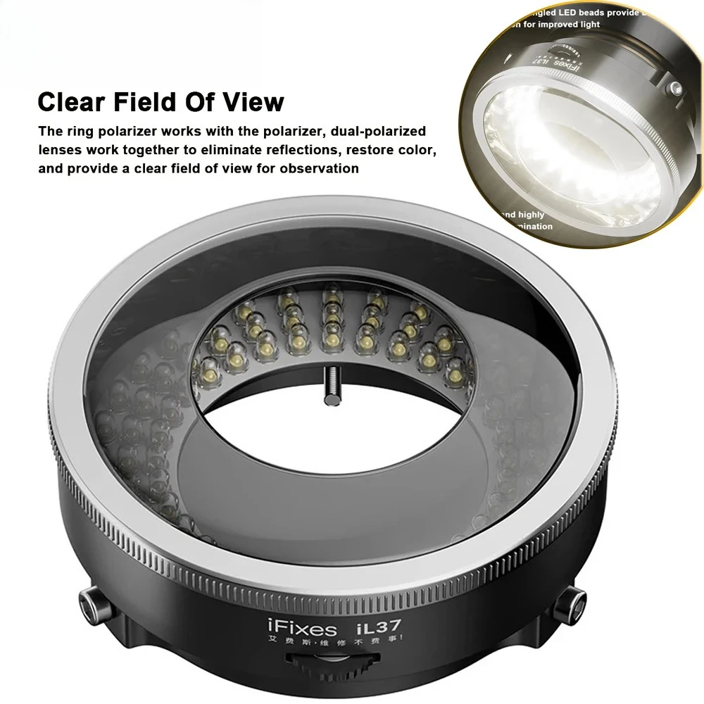 

Поляризационная Кольцевая Лампа IFixes IL37 Для Микроскопа