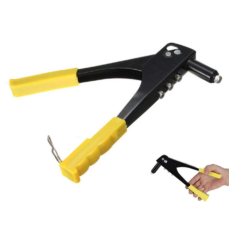 

Heavy Duty Riveter Set,Pop Rivet Gun and Assortment Kit Hand Tools Rivet Nut Tool Dropshipping