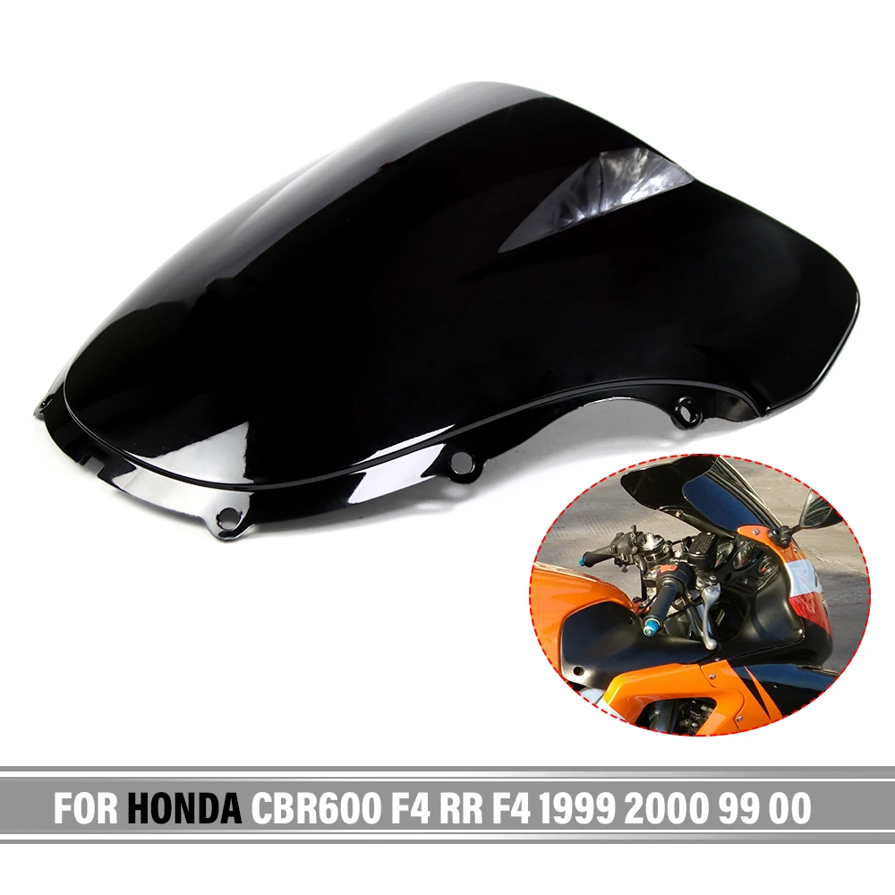 

Ветровое стекло для мотоцикла Honda CBR 600 RR F4 1999 2000 99 00, черный CBRF4 CBR600 F4 600RR