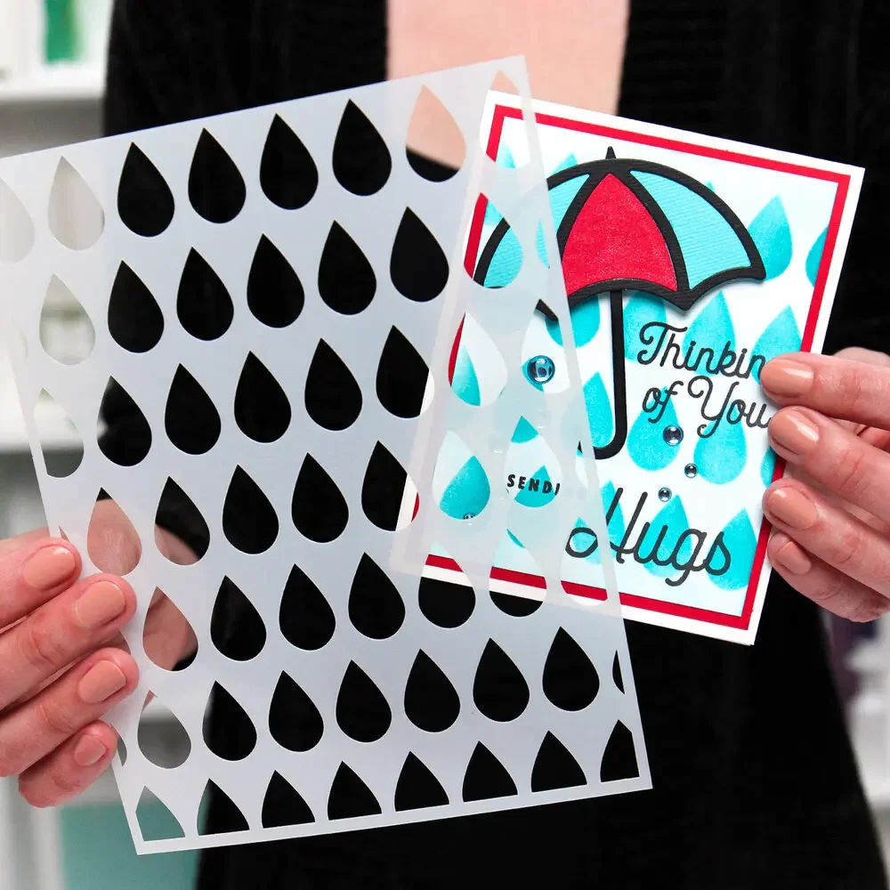 Каплевидные цветочные кактусы 2024 новые металлические трафареты для