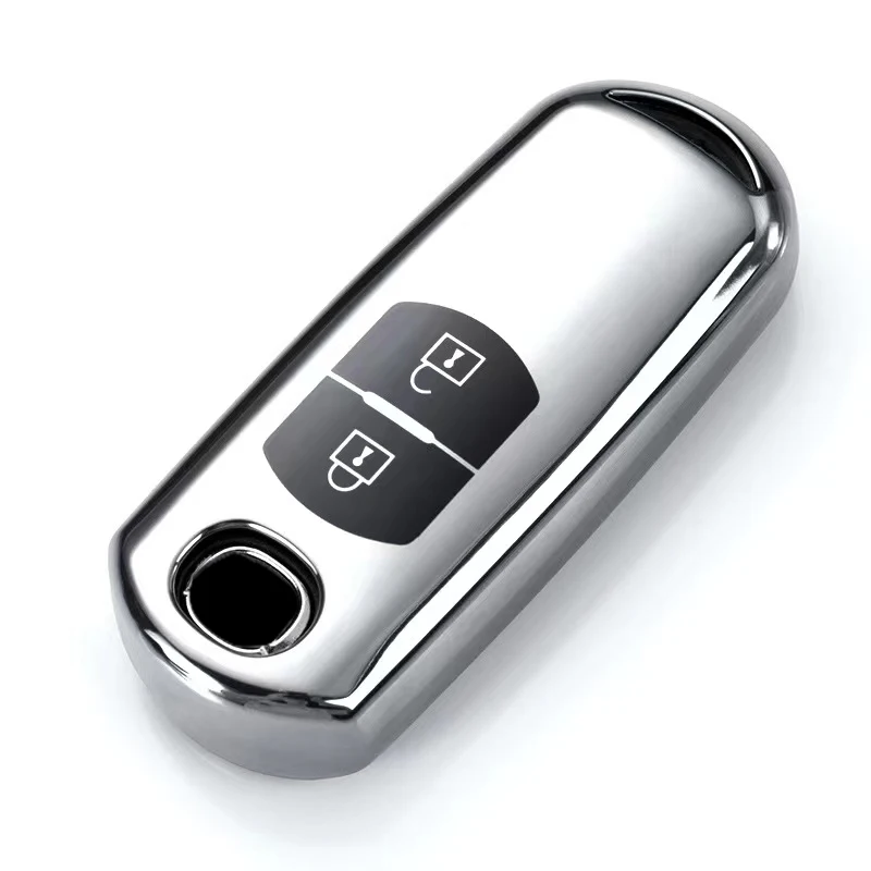 

Для Mazda Atenza Axela 2 3 6 Demio 2018 2019 2020 CX-5 CX5 CX-3 CX7 CX-9 CX30 2/3 кнопки чехол из ТПУ для автомобильного ключа