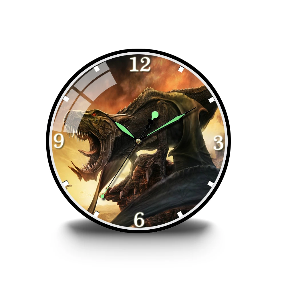 

Настенные часы «T-Rex» с тихим Юрского периода