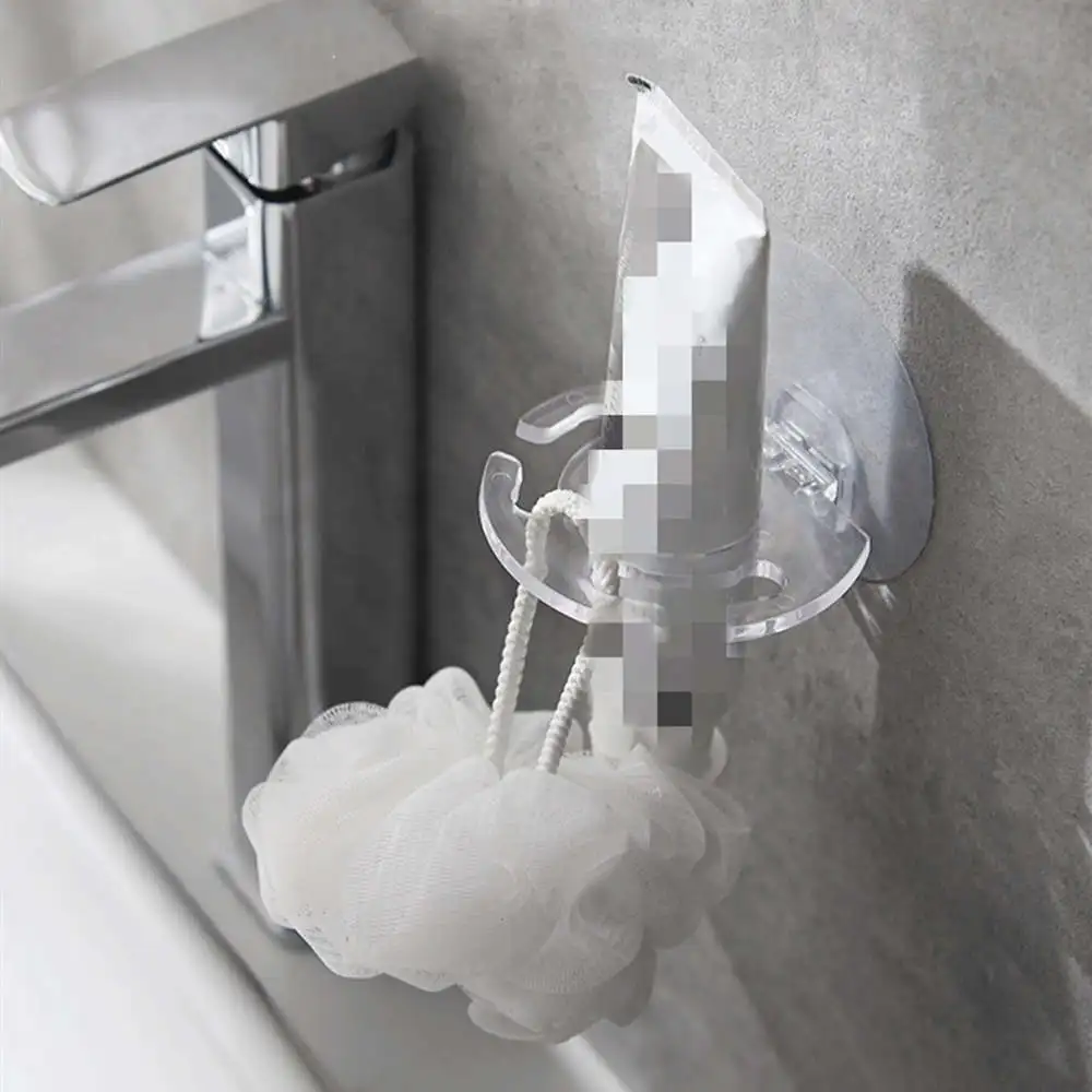 

1 шт. держатель для ванной комнаты подставка для инструментов пластиковая щетка настенные полки стойка для ванной крючок для ванной Аксессу...