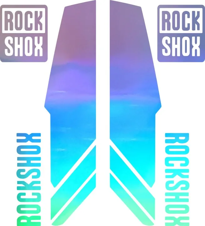 Наклейки для велосипеда ROCKSHOX Reba 19 см
