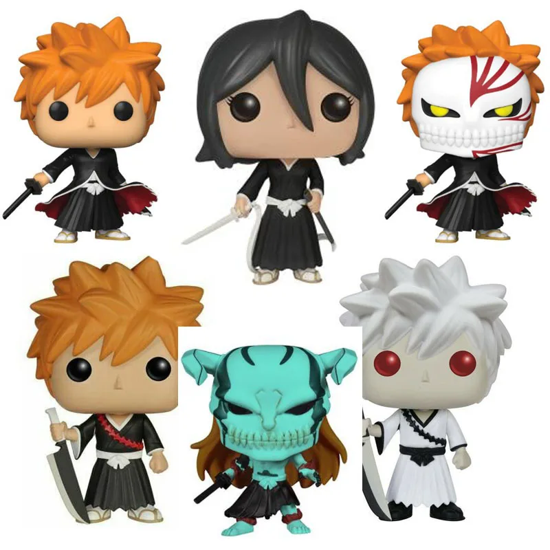 Bleach Hollow Ichogo Rukia Полностью полые виниловые фигурки Ichigo Коллекция моделей игрушек