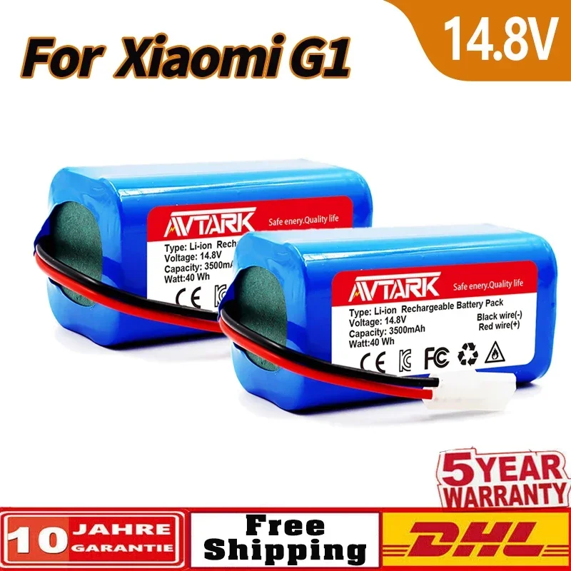 Аккумуляторная батарея для робота-пылесоса Xiaomi G1 MI Essential MJSTG1 18650