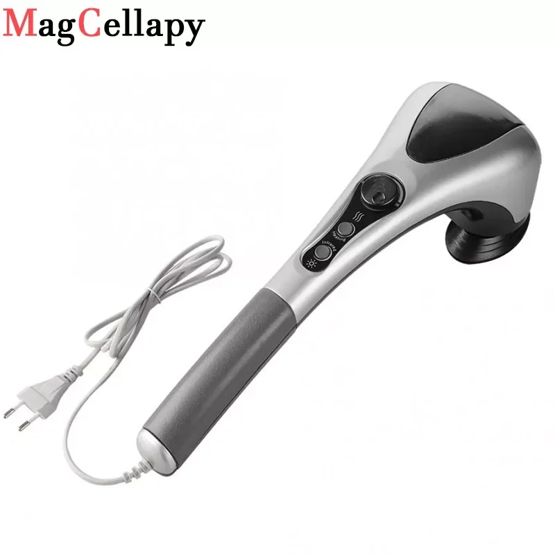 

Double Head Electric Body Back Neck Massage Hammer Variable Speed Infrared Handheld Full-body Massage For Health Care